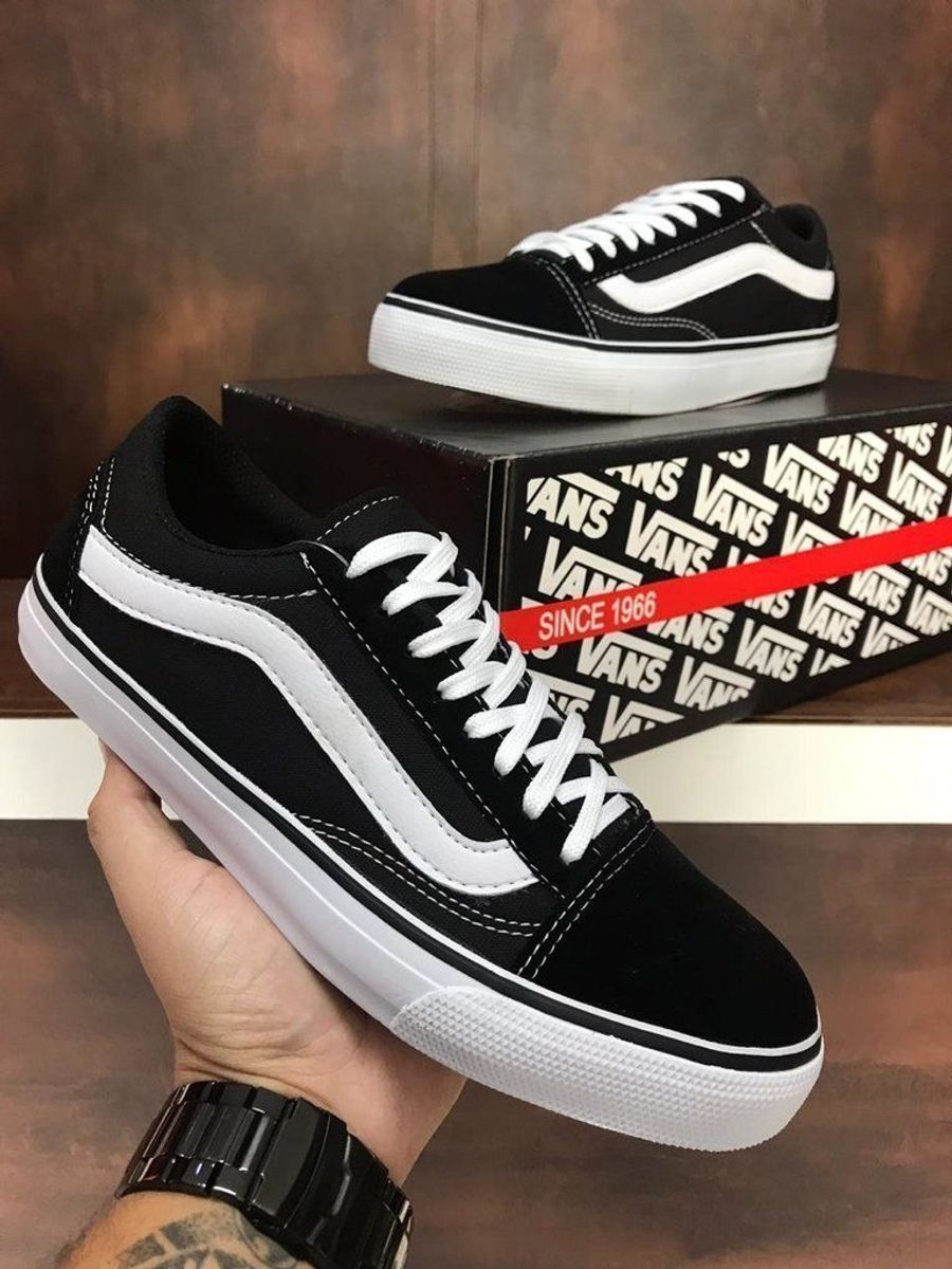 tenis vans old skool preto 37