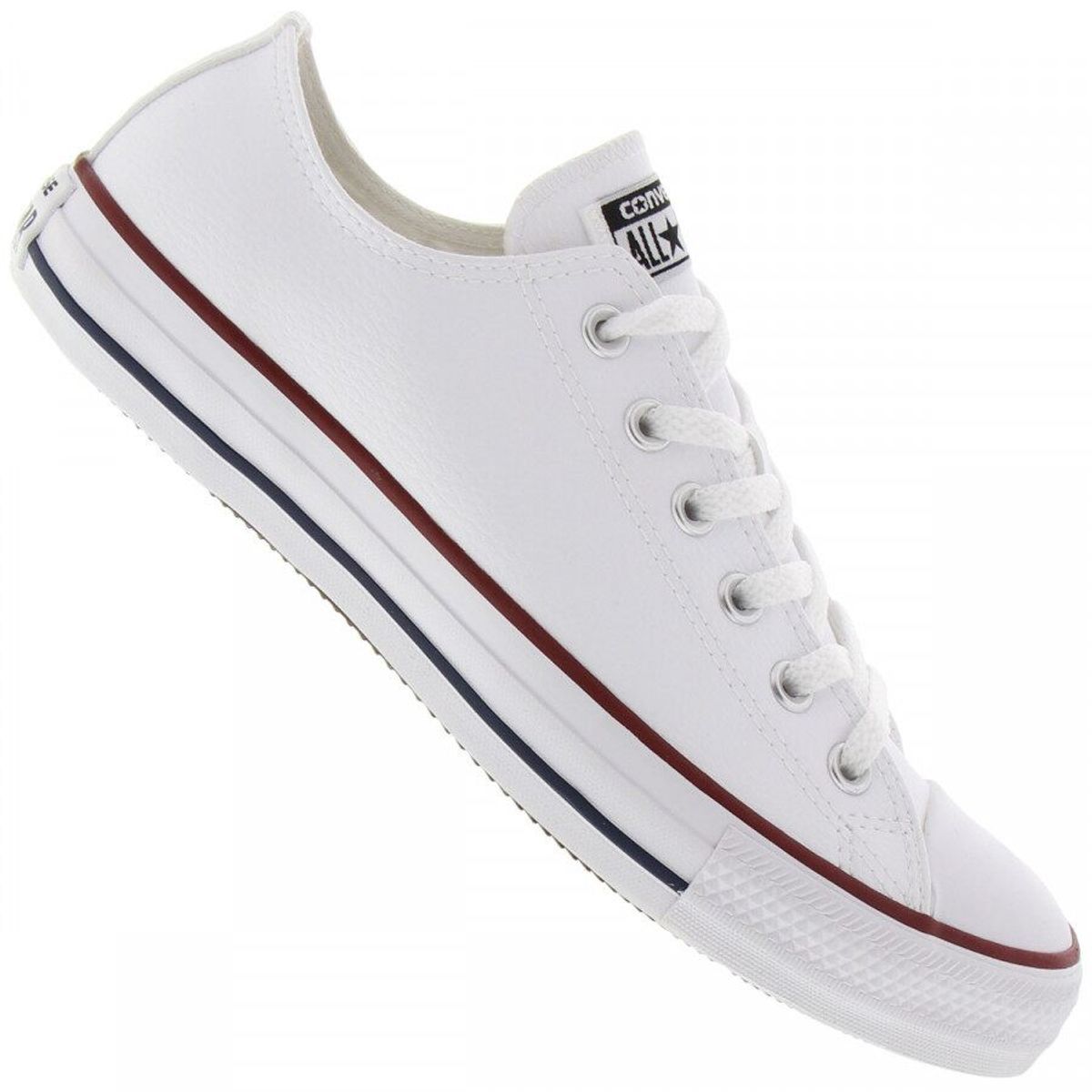 tenis all star branco lona