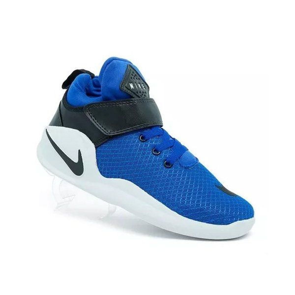 tenis de basquete nike azul