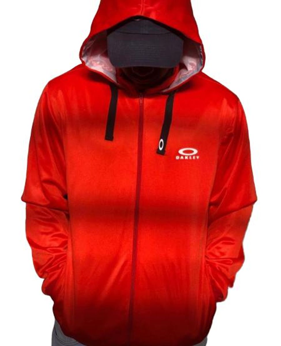 casaco oakley vermelho