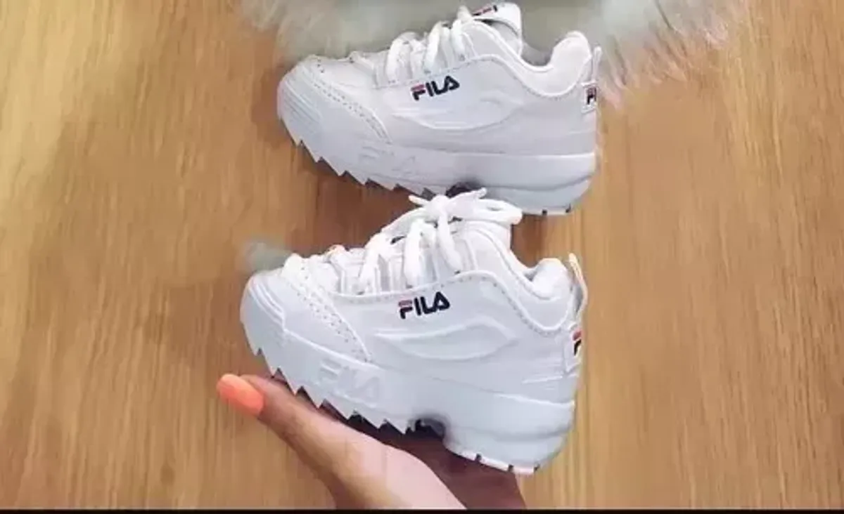 tenis fila bebê
