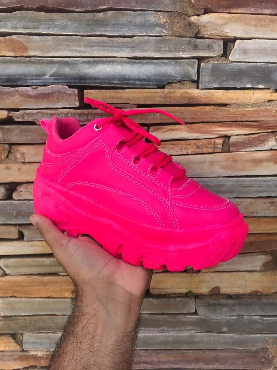 vans rosa choque