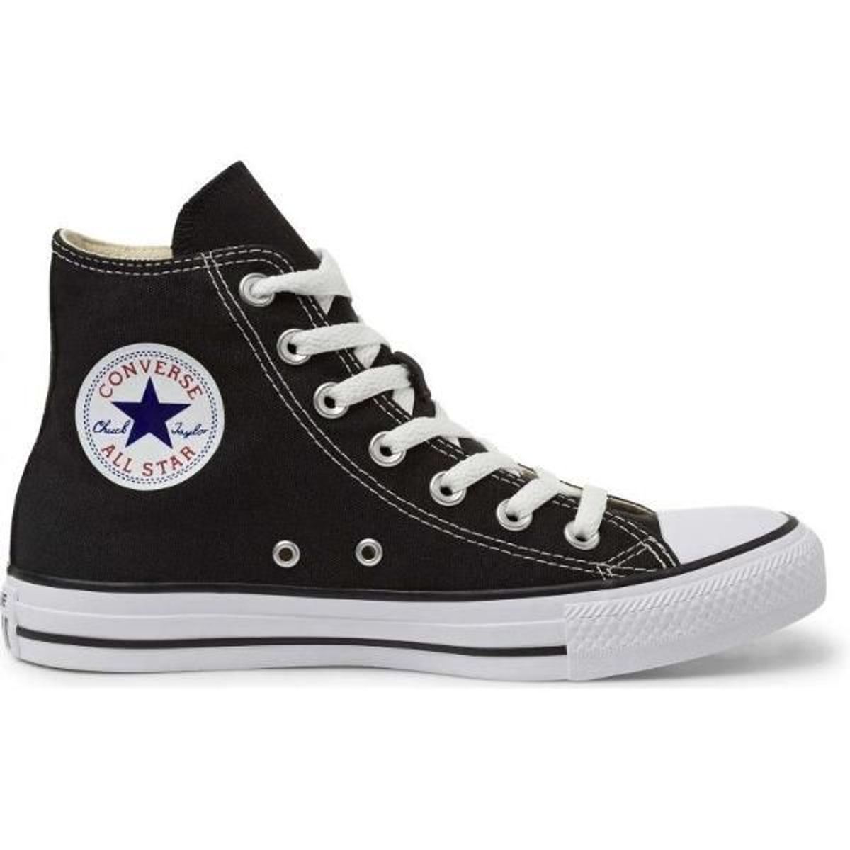 all star preto cano alto 36