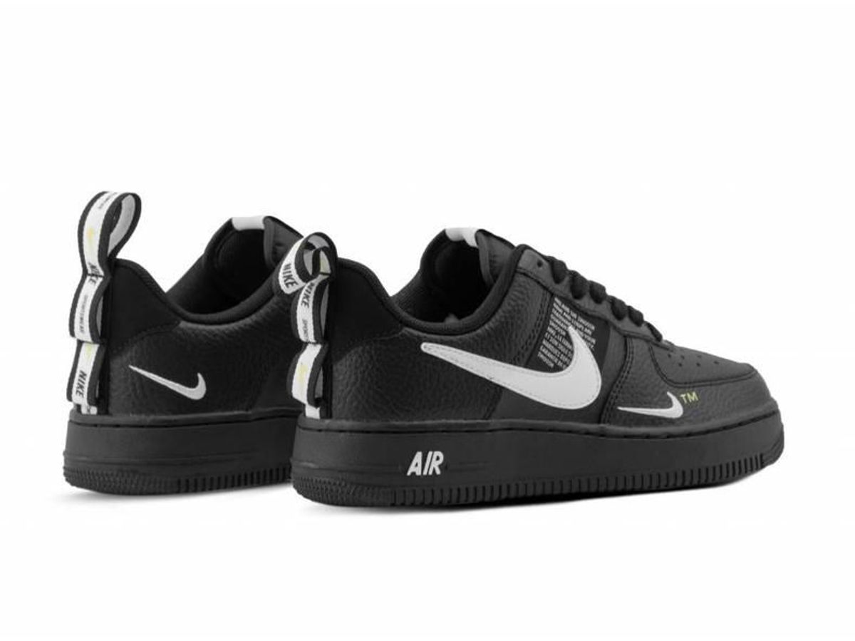 air force 1 preto e branco