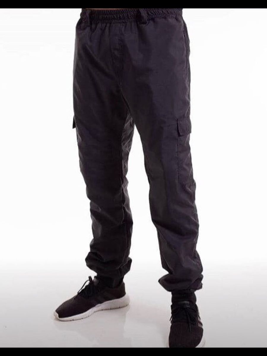 calça cargo masculina preta