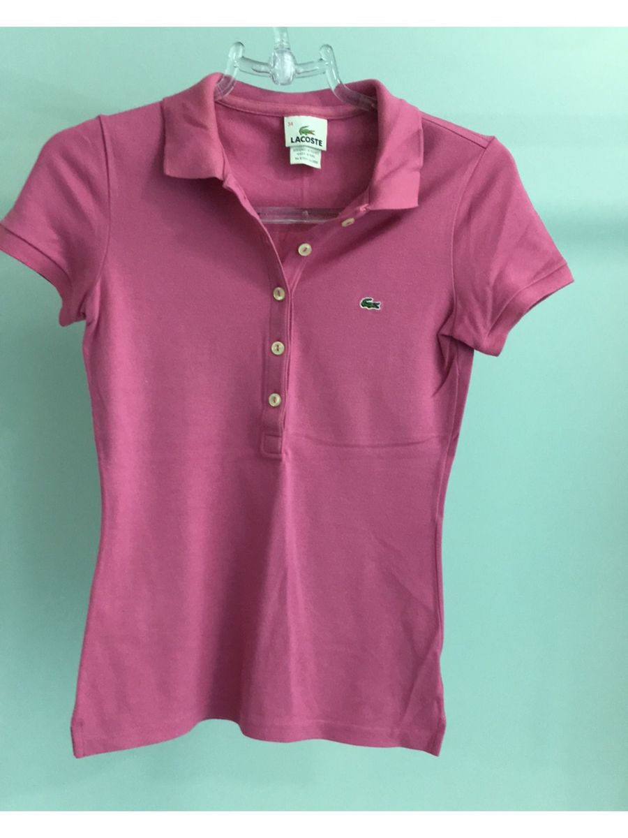 polo rosa lacoste