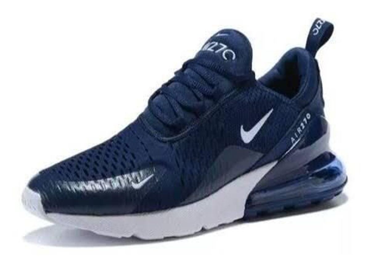 nike 270 branco e azul