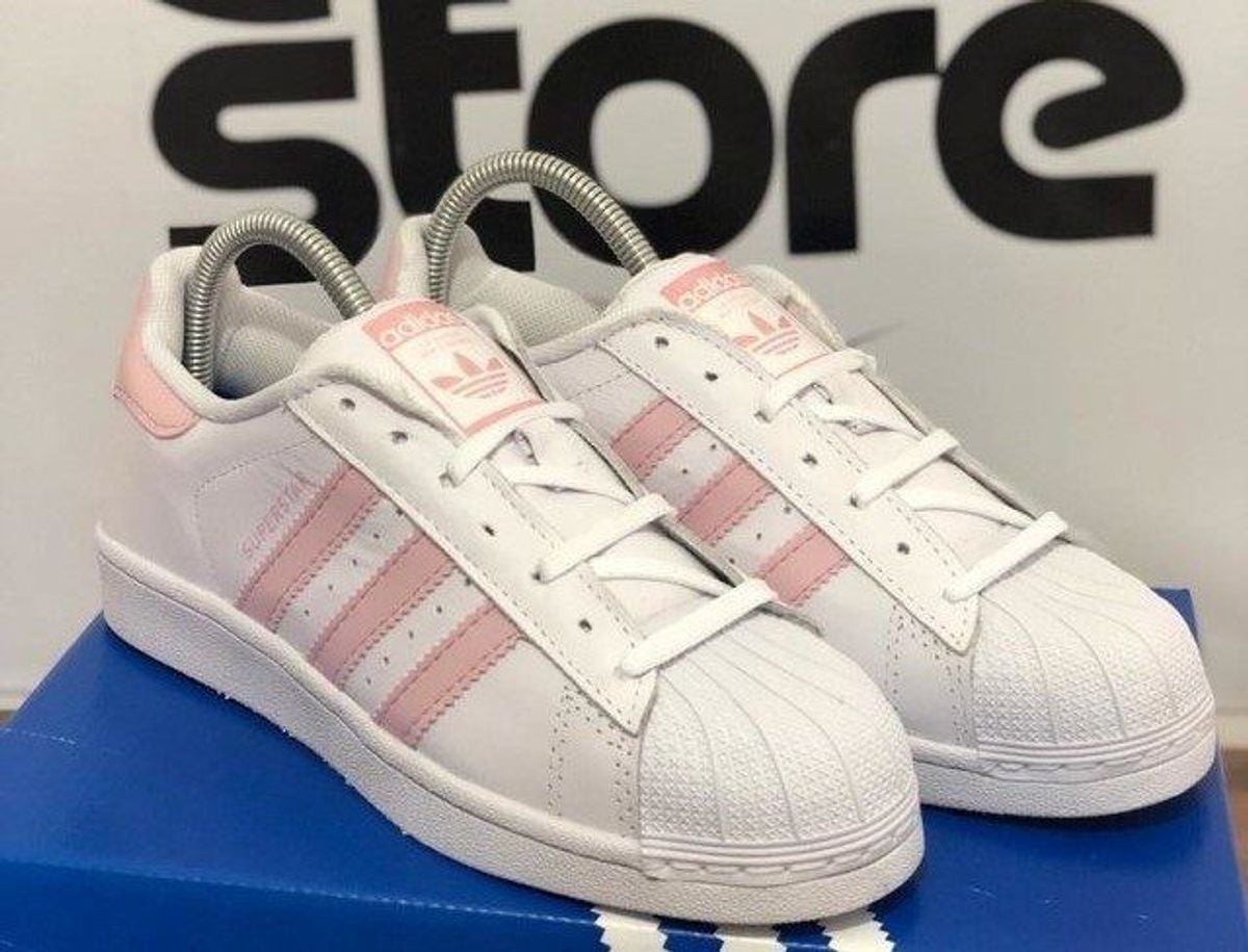tenis adidas rosa brilhante