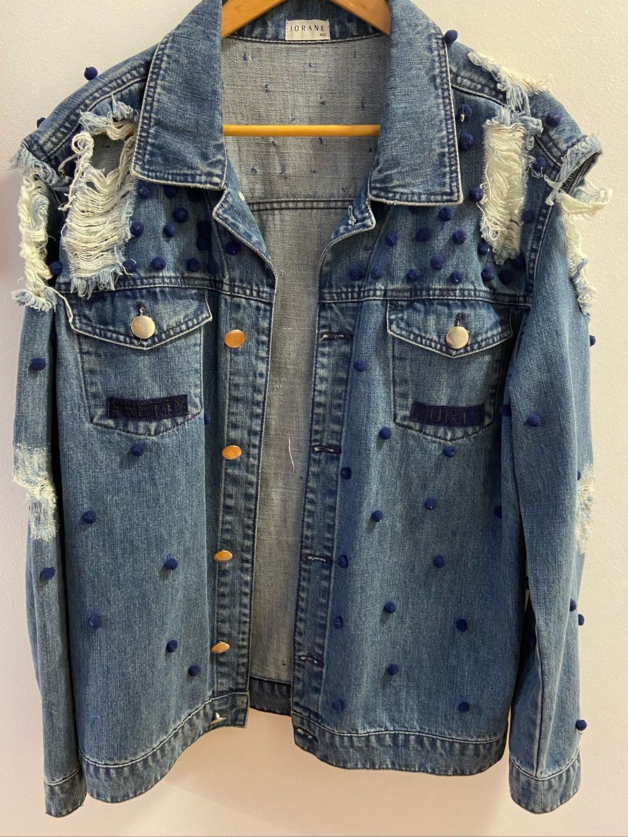 jaqueta jeans iorane