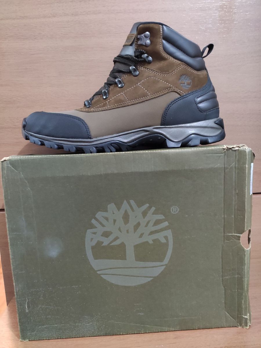bota moto trail timberland