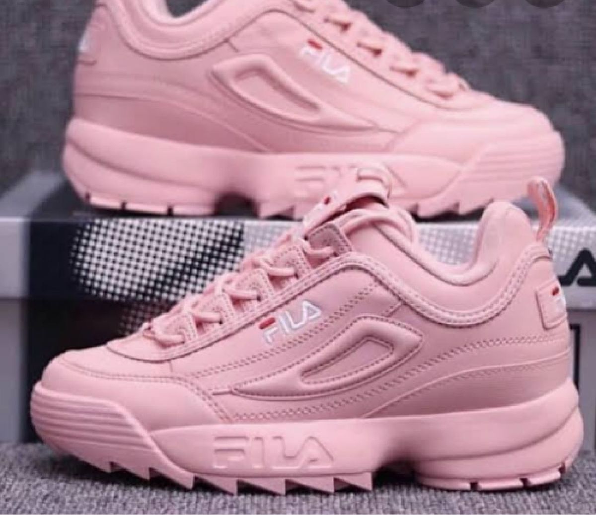 tenis da fila novo rosa