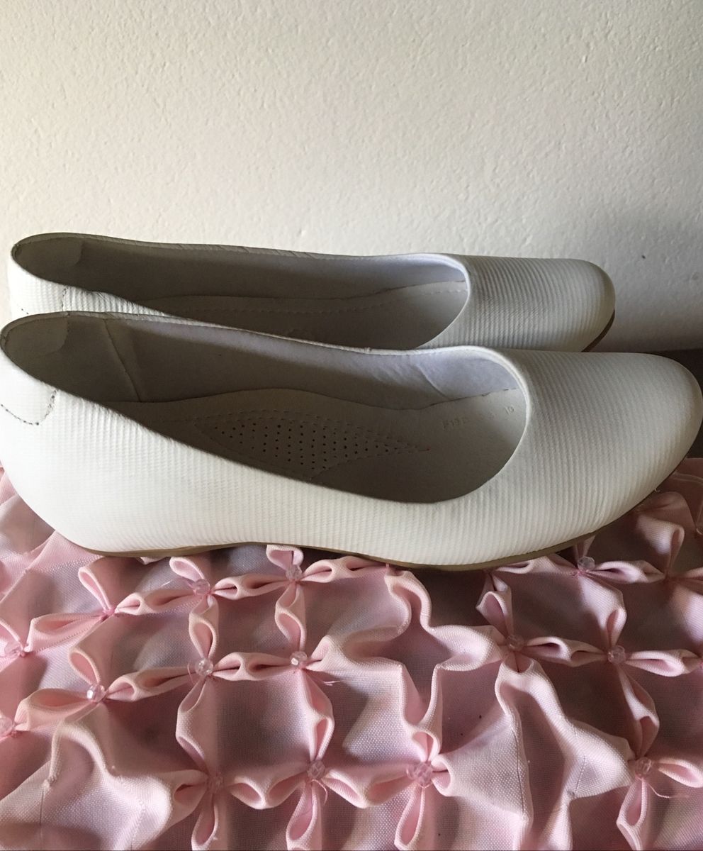 sapatilha branca usaflex