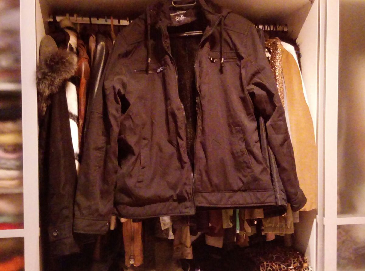 casaco com pelo interno