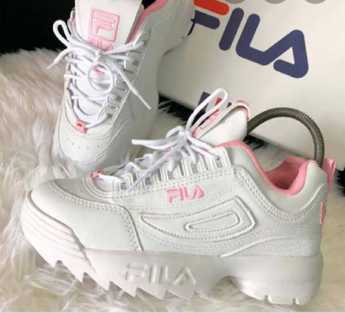 fila rosa novo