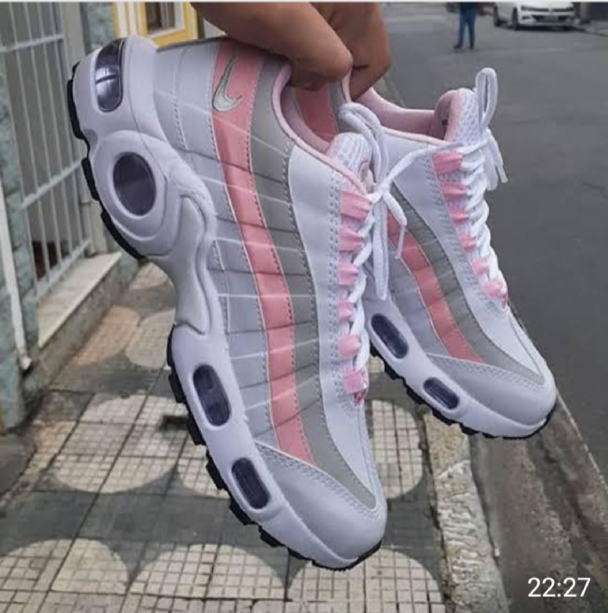 air max 95 branco e rosa air max 95 branco e rosa
