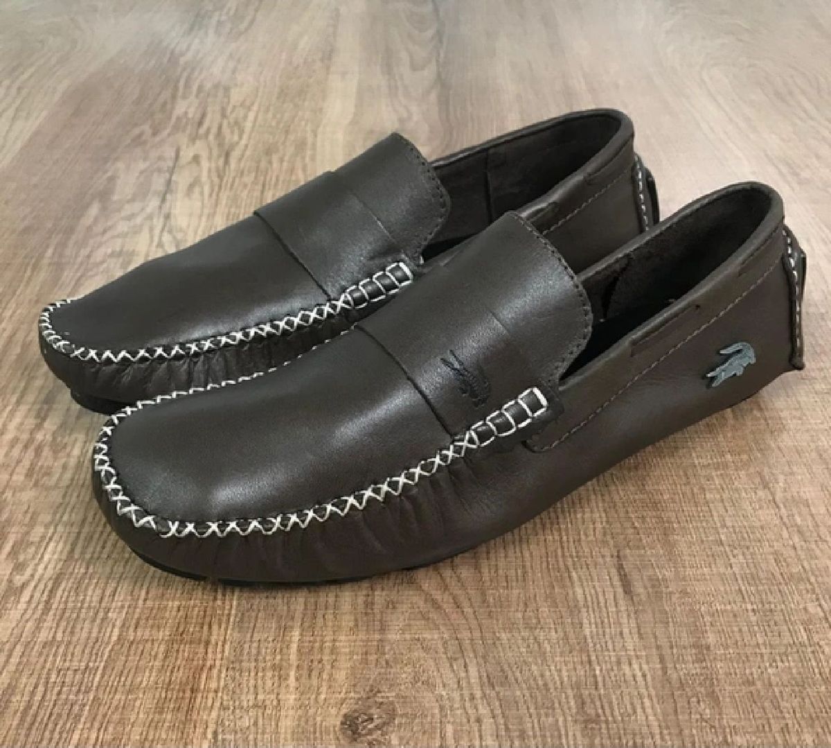 sapato mocassim lacoste