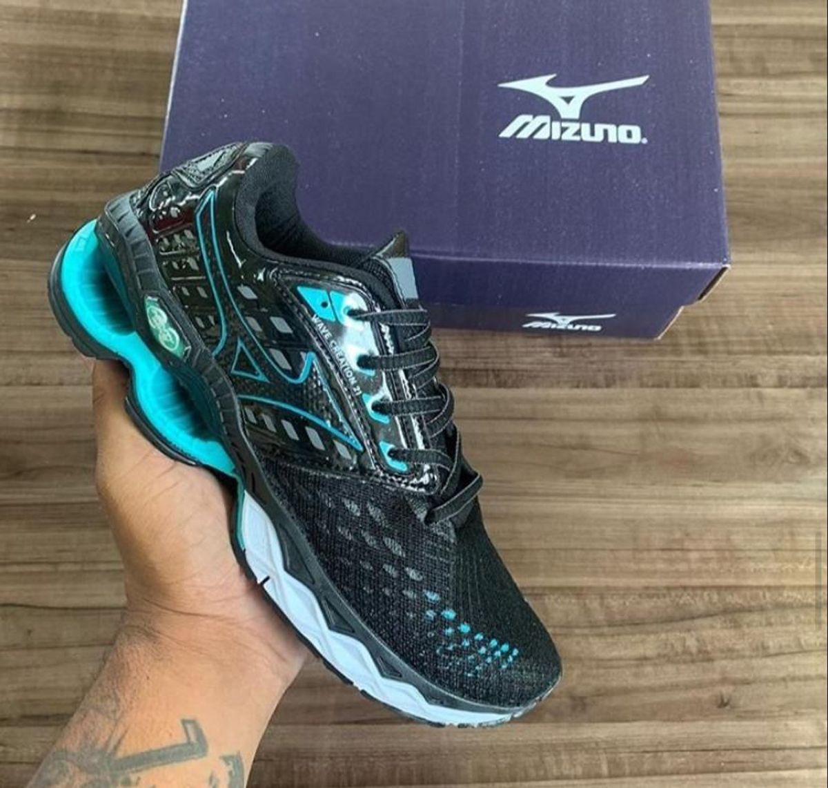 mizuno verde água