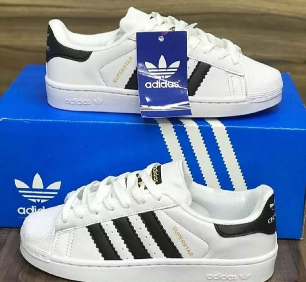 tenis adidas superstar é confortavel