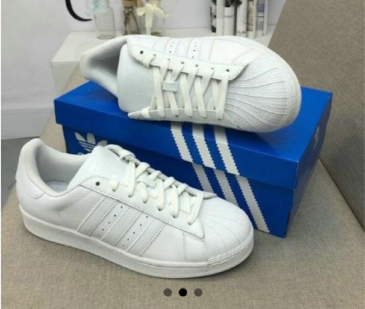 tenis adidas superstar é confortavel
