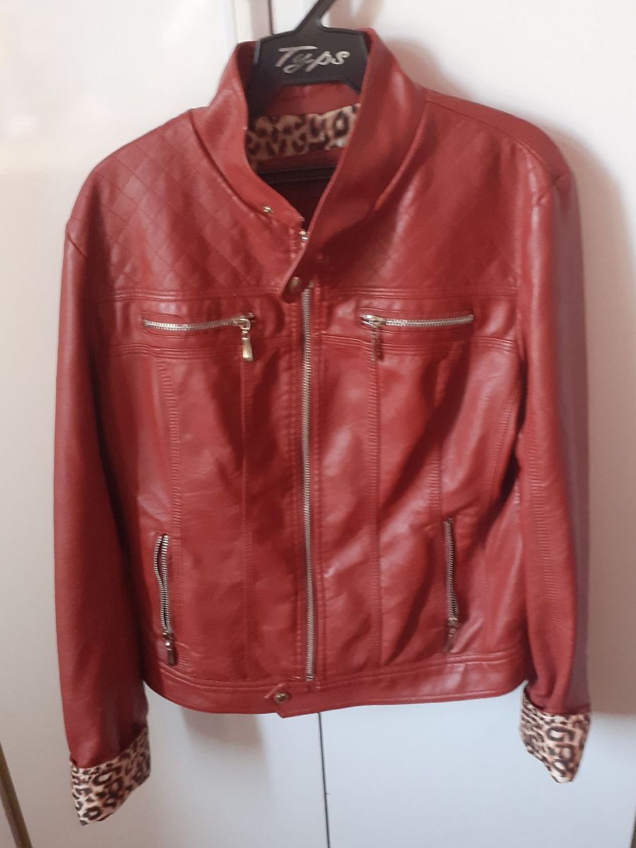 jaqueta de couro susy