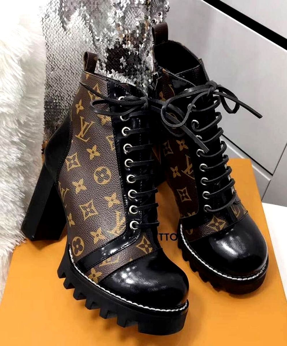 bota louis vuitton feminina