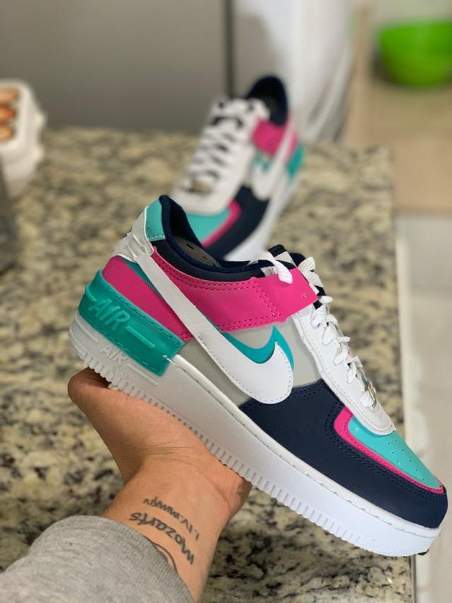 nike air force 1 colorido