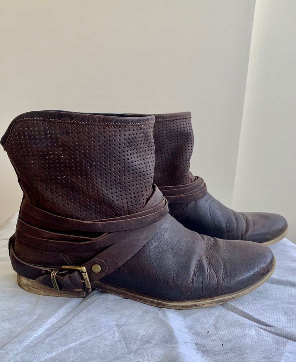 bota cano curto enjoei