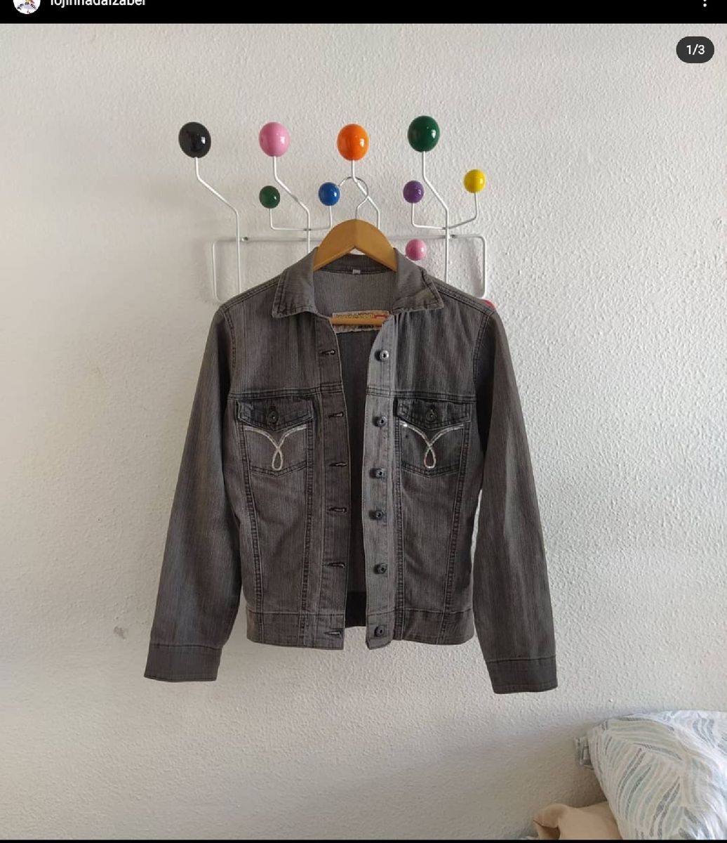 enjoei jaqueta jeans