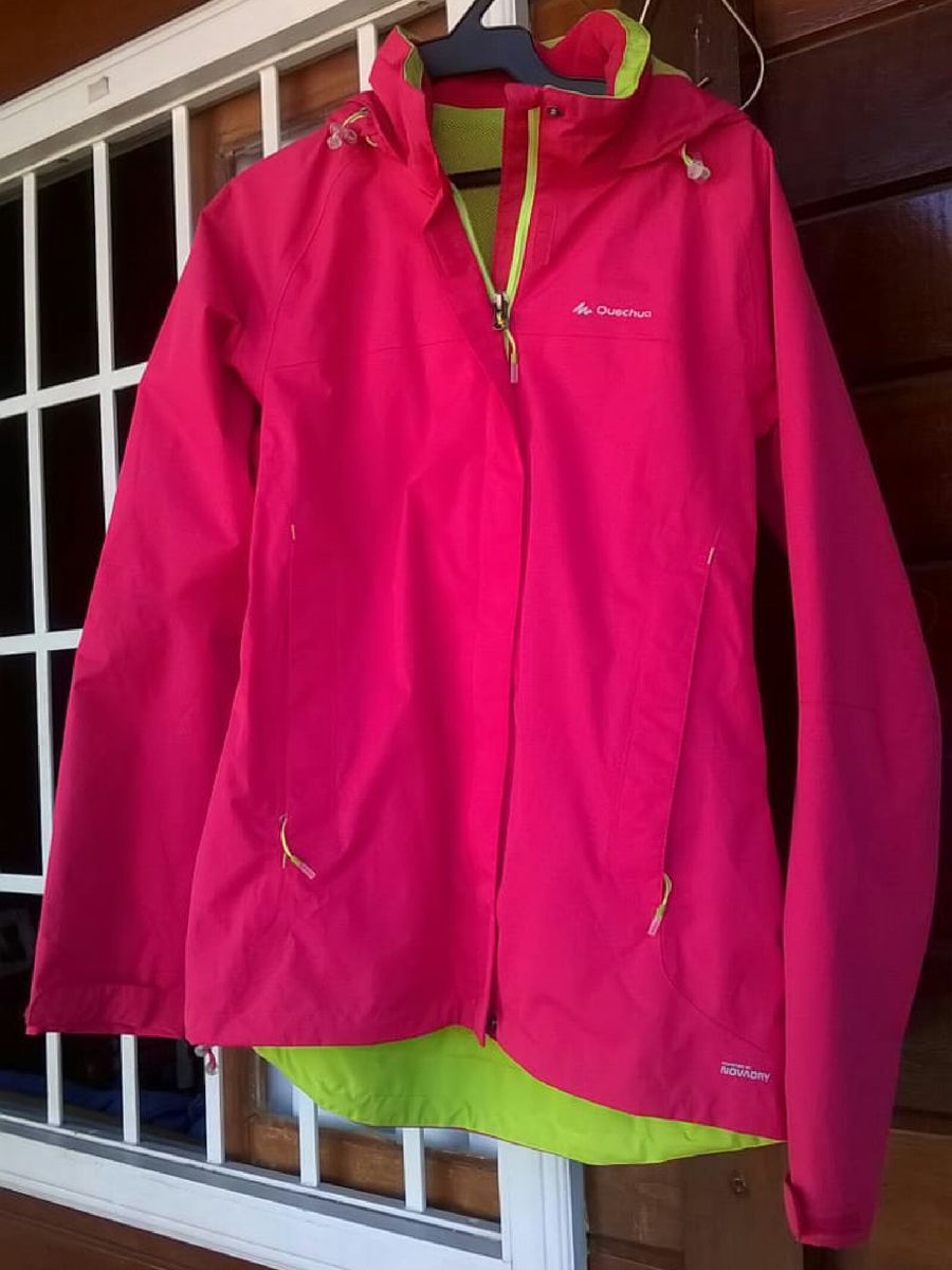 jaqueta impermeavel quechua