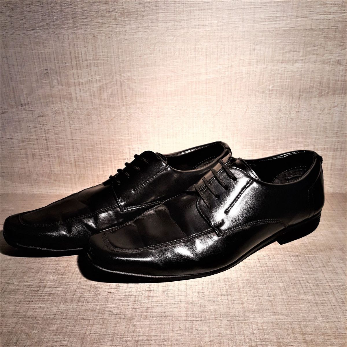 sapato social couro sintético