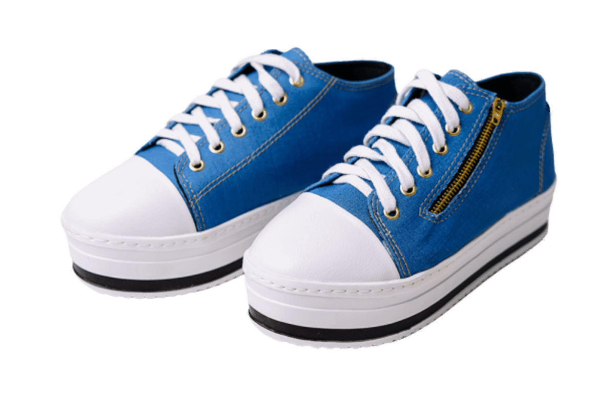 tenis jeans feminino com ziper