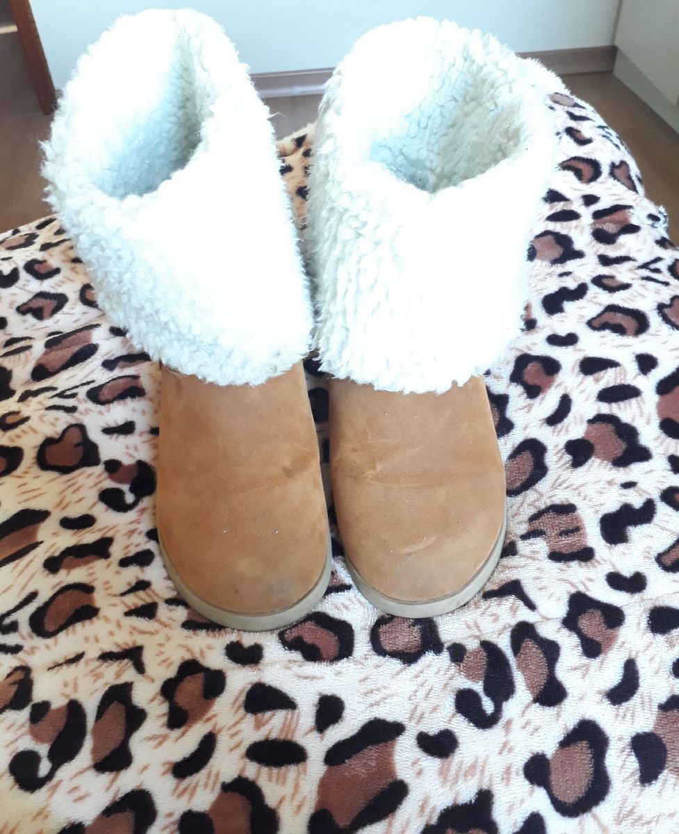 bota feminina com pelego