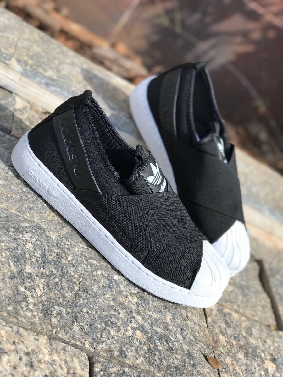 tênis adidas slip on elástico original