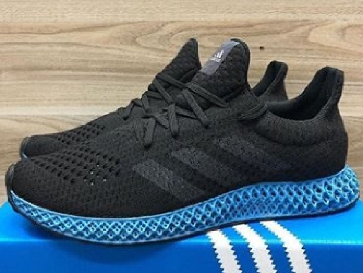 tenis adidas preto com azul