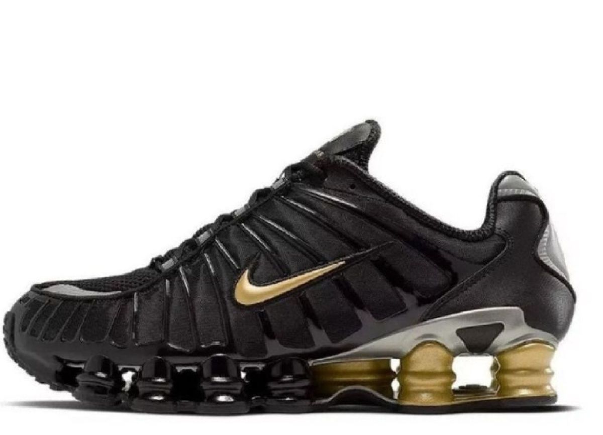 nike preto dourado