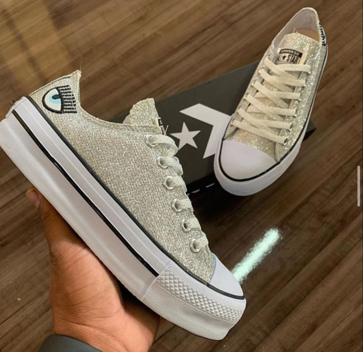 all star plataforma feminino