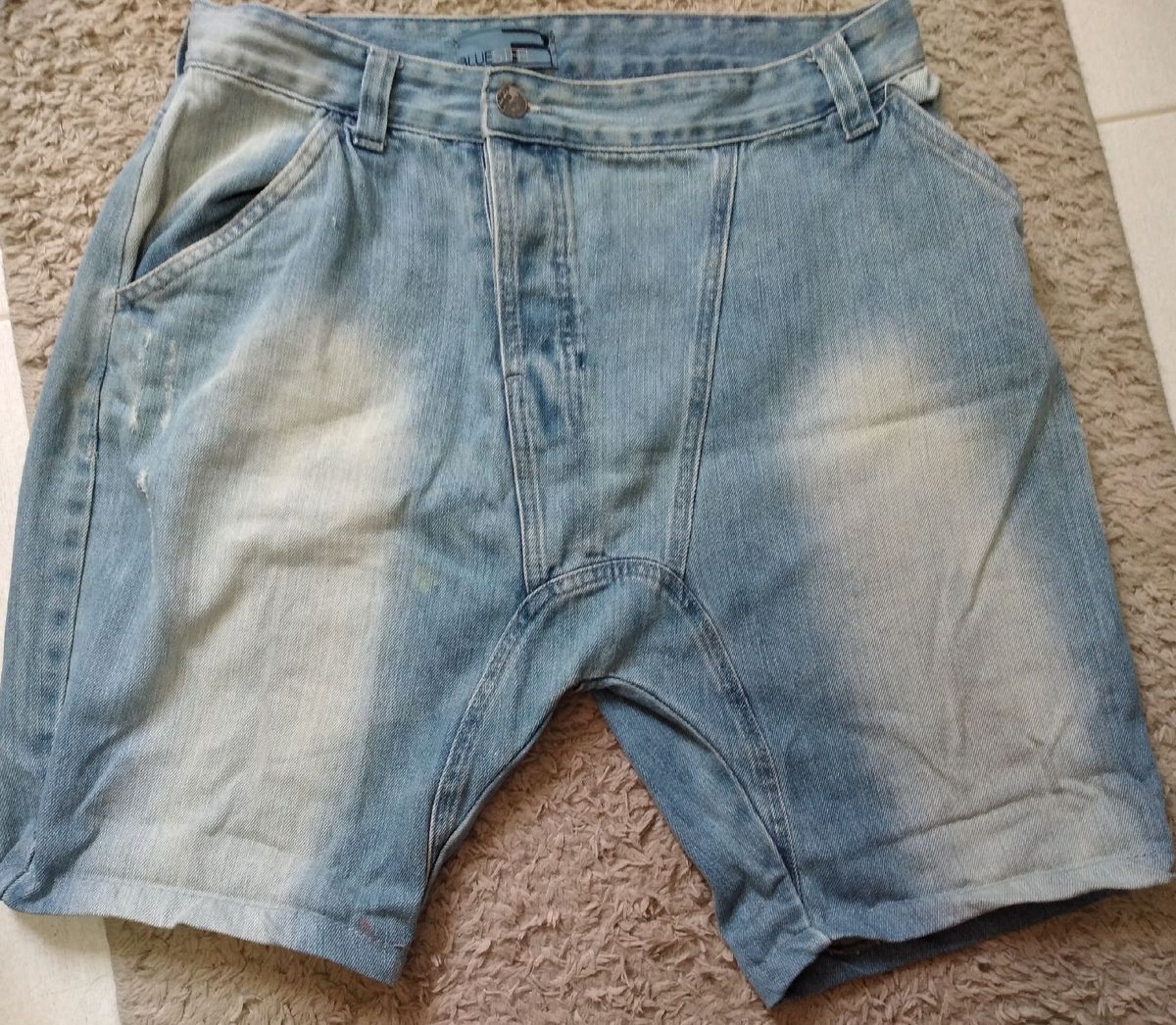 bermuda saruel masculina jeans