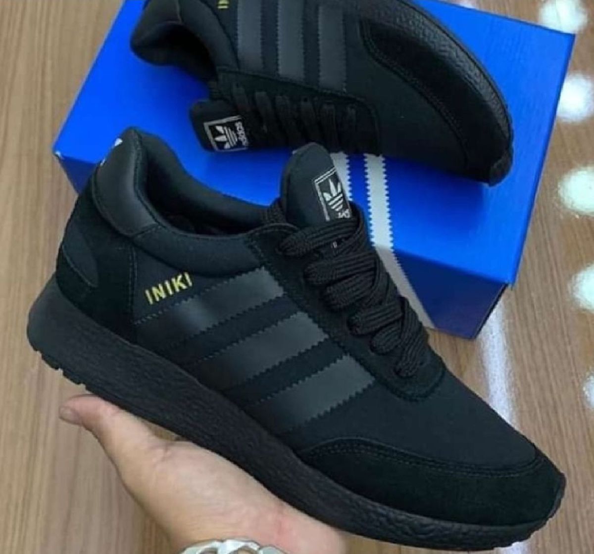 adidas iniki preto masculino