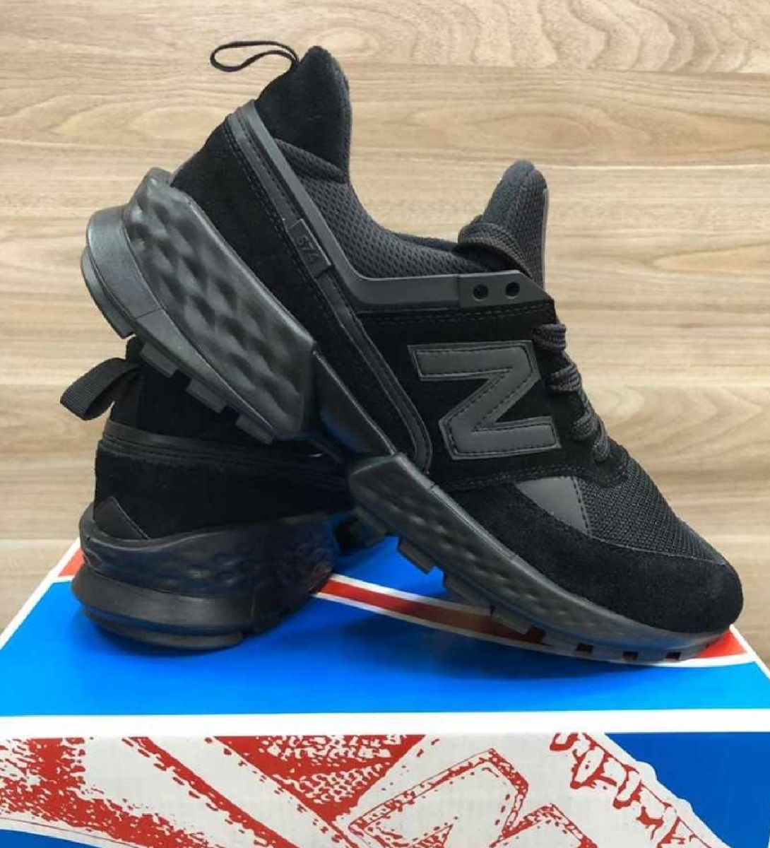 novo new balance 574 preto