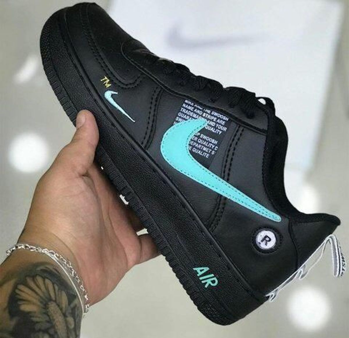 air force lv8 preto