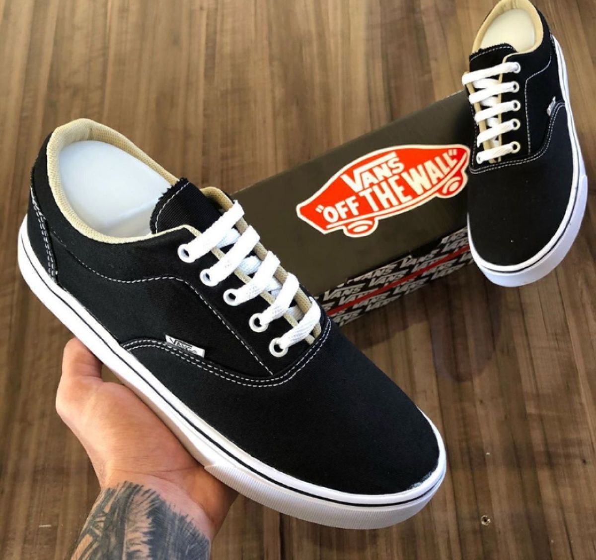 vans cano baixo