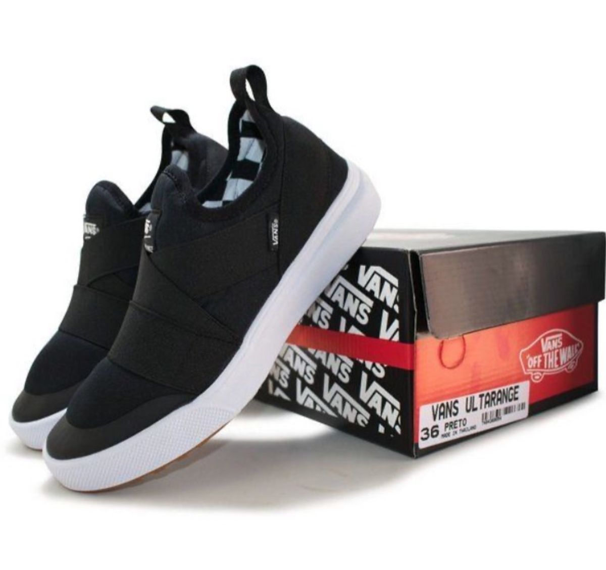 tenis vans com elastico