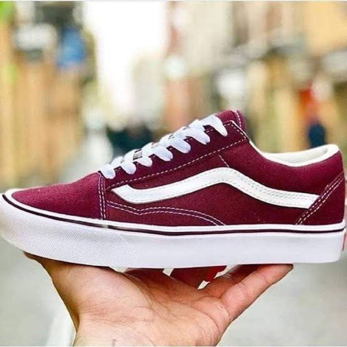 vans old skool bordo original