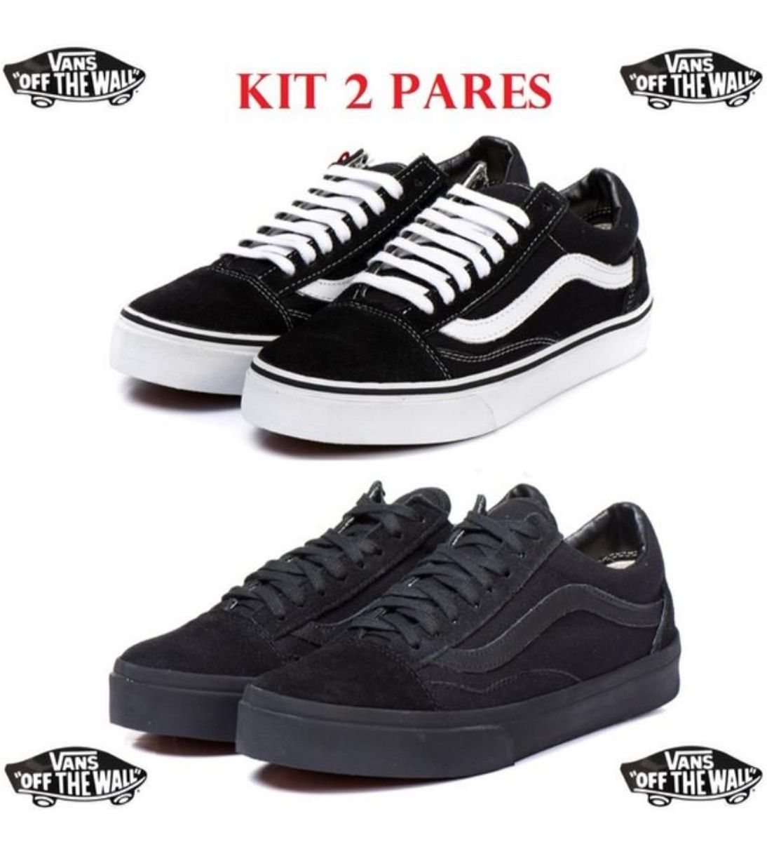 vans preto 35