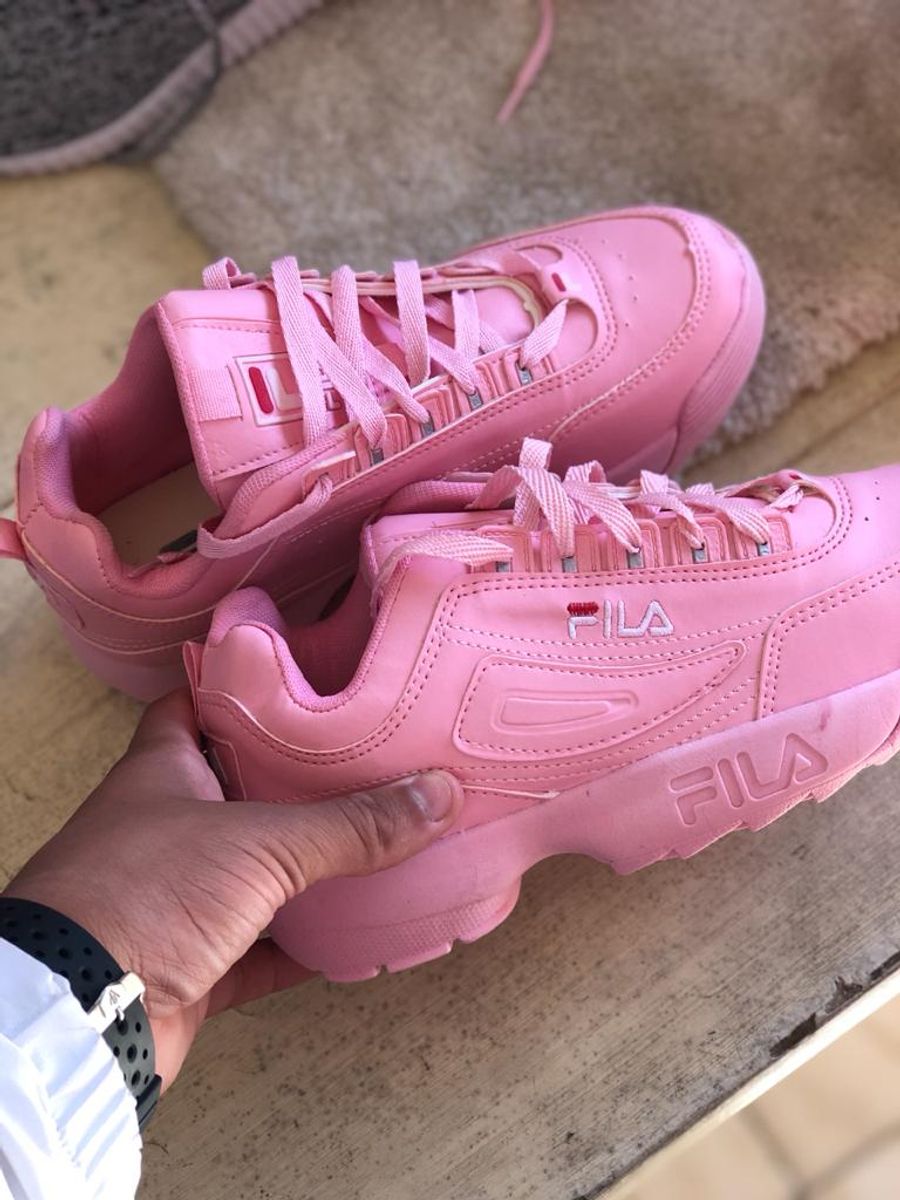 tenis disruptor rosa