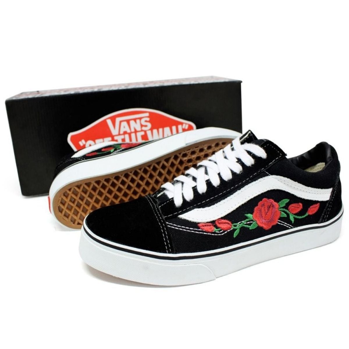 tenis feminino vans florido