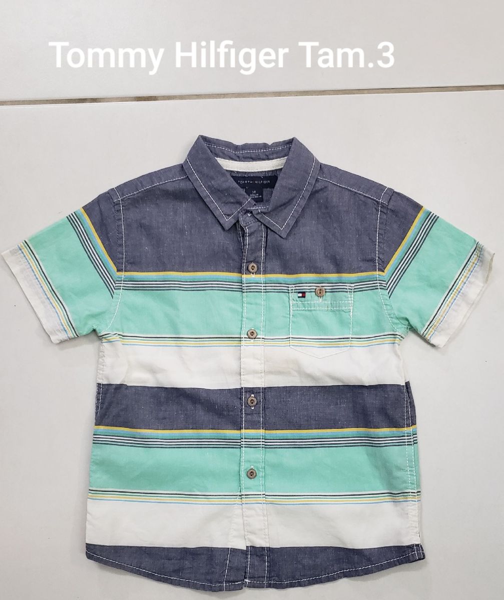 camisa tommy infantil