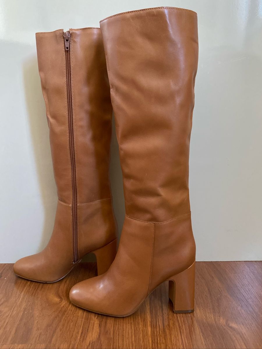 bota montaria couro arezzo