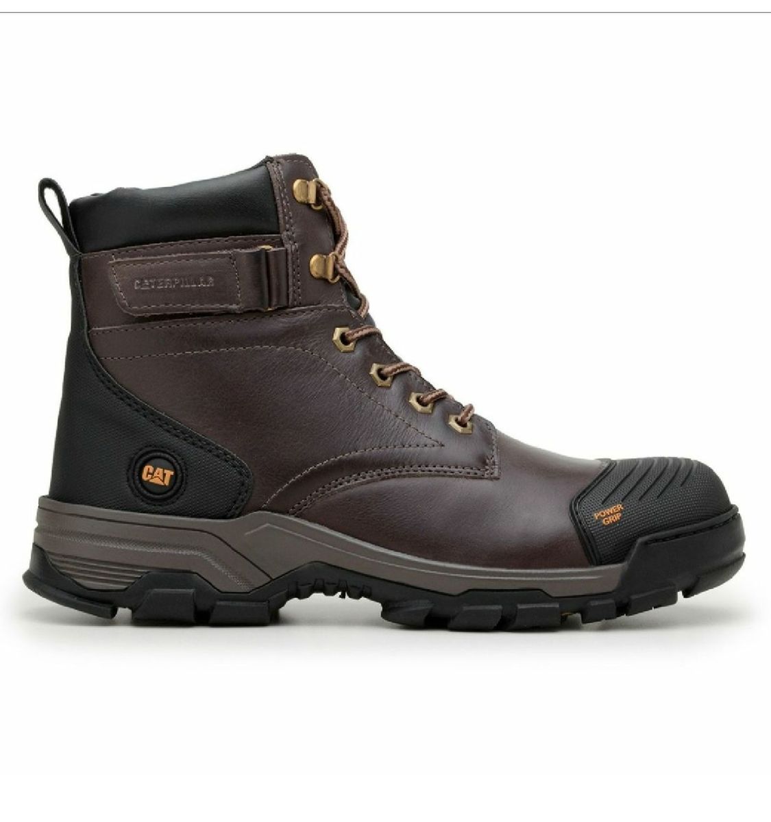 bota motociclista coturno cat masculina original caterpillar