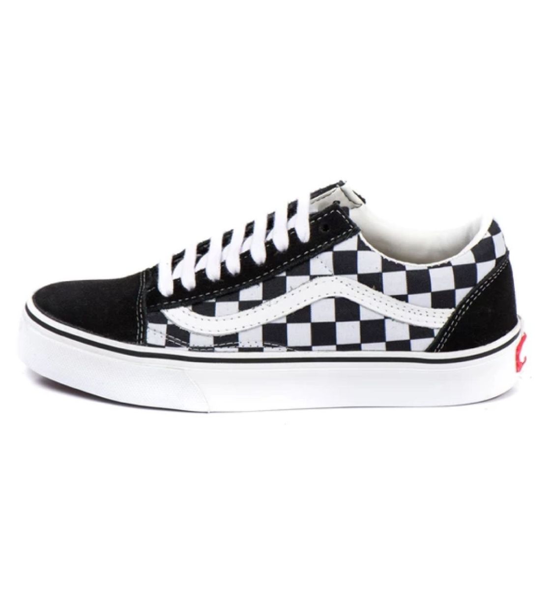 vans cano alto quadriculado